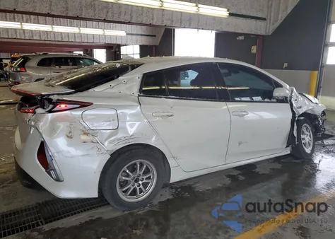 2018 Toyota Prius Prime from USA, damaged, VIN JTDKARFP3J3076830